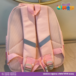 Laljhutki Kakatuwa Kids School Bag – Cotton Canvas Backpack with Multiple Pockets